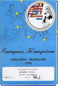 EE - Schau Zuidlaren/NL 1992